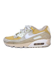 【中古】NIKE◆AIR MAX 90_エア マックス 90/24cm/BEG【シューズ】