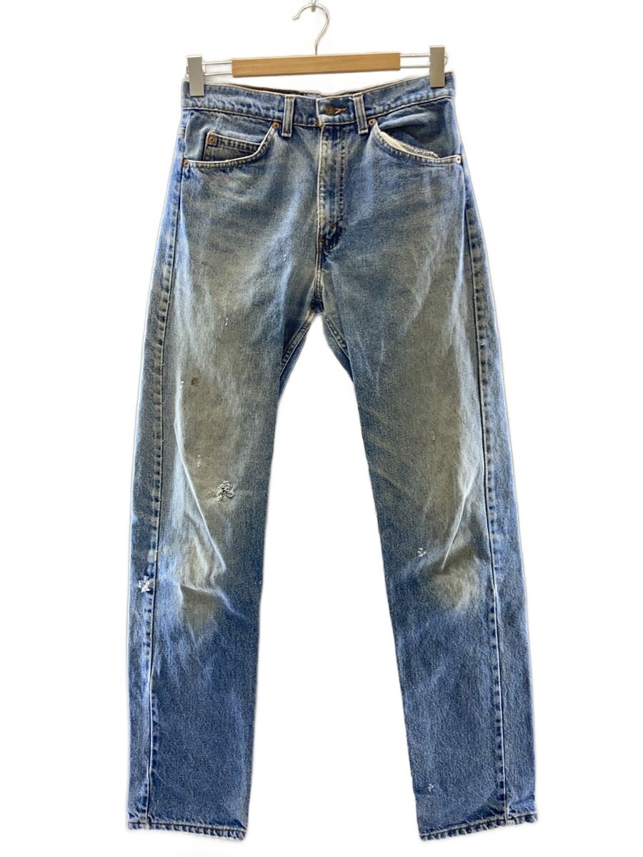 【中古】Levi’s◆ボトム/31/デニム/IDG/505/505/USA製/ボタン裏585/オレンジタブ【メンズウェア】