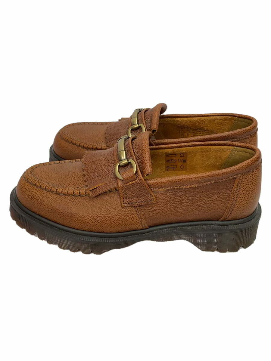 【中古】Dr.Martens◆ローファー/--/BRW/レザー【シューズ】