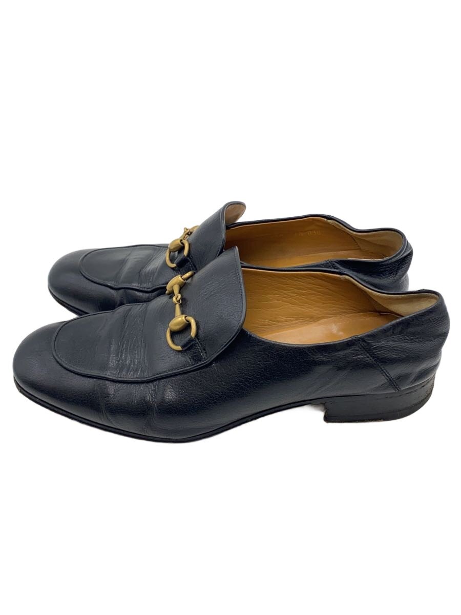 【中古】GUCCI◆ローファー/UK7.5/BLK/570894【シューズ】