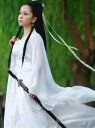 二点送料無料/唐装漢服/中華服舞台服装/華流ステージコスプレ衣装/中国古代宮廷風コスプレ衣装/イベント/学園祭パーティーダンス衣装/チャイナドレス/写真撮影ドレス/演出服/振袖/引き裾/唐朝貴妃服/ロングシフォンワンピース3色