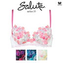 【送料無料】ワコール サルート 33G ブラジャー BTJ433 3/4カップワイヤー (P-upタイプ) DEFカップ