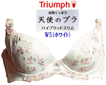 【送料無料】25%OFF トリンプ【Trimph】天使のブラ(ハイブリットスリム）TBL272　WHU 3／4　CDEカップブラ【smtb-ms】 【a_2sp0725】25%OFF トリンプ【Trimph】天使のブラ(ハイブリットスリム）TBL272　WHU 3／4　CDEカップブラ