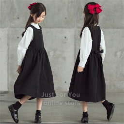 <strong>親子ペア</strong> リンクコーデ 子供服 セットアップ 女の子 キッズ 春秋 長袖 シャツ <strong>ワンピース</strong> 2点セット 韓国子供服 <strong>フォーマル</strong> おしゃれ 可愛いドレス ジュニア服 入園入学 二次会 結婚式 リンクコーデ 親子 セット 120cm 130 140 150cm 160cm 165cm