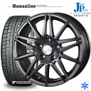 送料無料 195/65R15 91Q【2019~2020年製】YOKOHAMA ヨコハマ アイスガード IG5+ IG50+新品 スタッドレスタイヤ ホイール4本セットヒューマンライン HS0115インチ 6.0J 5H114.3ガンメタブラック