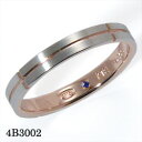 結婚指輪 マリッジリング Pt900(プラチナ900)/K18PG(ピンクゴールド) サファイア リング 【#3〜#22】 Romantic Blue (ロマンティックブルー) 【送料無料 刻印無料 文字入れ無料】【おまけをGET】【SBZcou1208】