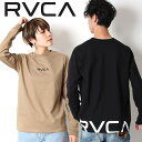 RVCA ルーカ バックプリント ロンT ロングスリーブ Tシャツ テープ BACK RVCA L/S 201