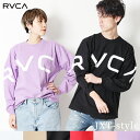 ルーカ RVCA プリント ロンT ロングスリーブ Tシャツ FAKE RVCA L/S 2018 HOLIDAY 長