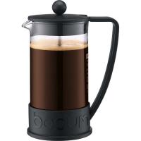 ボダム　ブラジル　コーヒーメーカー　1.0L　5870001066・ブラック・10938-01【お取り寄せ品】ハンドルも大きく握りやすく、お手入れも簡単です。