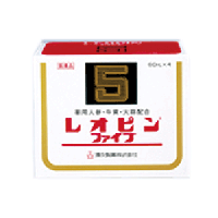 【湧永製薬】【KYOLEOPIN】レオピンファイブ 60ml×4本入【第2類医薬品】【滋養強壮保健薬】