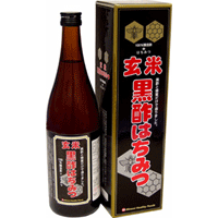 全品ポイント5倍！8/16(木)18:59まで玄米黒酢はちみつ 720mLかめ仕込み玄米黒酢濃縮タイプ