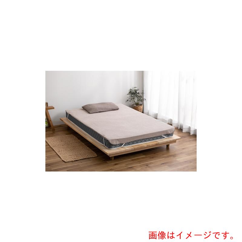 アイリスオーヤマ　IRIS　103495　透湿防水シーツ　セミダブル　ベージュ　【品番：FLS-TCST-SD-BE】
