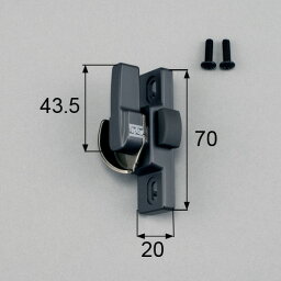 LIXIL（トステム）　サッシ錠（クレセント）　ブロンズ　【品番：<strong>AAAZC01L</strong>】◯