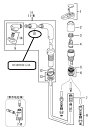 KVK HC185DW-U14 旧MYM品 FM244U14シリーズ等用 洗髪水栓用シャワーホース組 水漏れ直してエコな生活を提案します【zaiko】