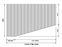 【送料無料】パナソニック 風呂ふた RLFK76MF1KKLC 1469×965mm (リブ数:44本) L勝手