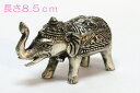 【バリ島の銅像】【象のブロンズオブジェ 8.5cm】-バリ雑貨-現地直接買い付け-アジアンインテリア-