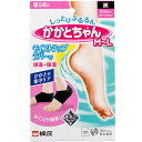 かかとちゃん M-L 黒 1足分 □