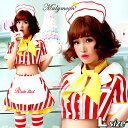 【送料無料】 Malymoon ポップなストライプウェイトレ...