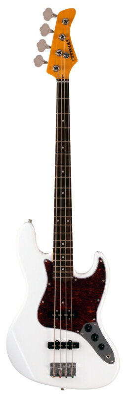 Fernandes RJB-380 (SW/R)【限定スポット品】【べースセット付】【送料無料】純白モデル!!