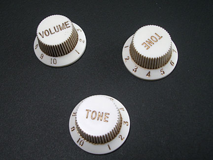 Montreux Retrovibe Parts 65 SC relic control knob set 721