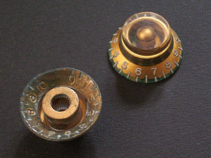 ΥåΥMontreux Retrovibe Parts Bell knob GD set relic 217