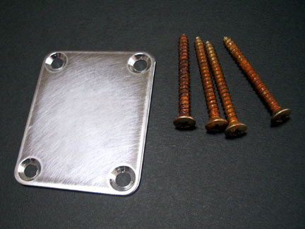 祤ȥץ졼ȡåͤǤMontreux Retrovibe Parts FJ Neck joint plate relic 452