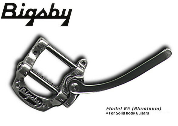 Bigsby Vibrato Tailpiece B5 Polished Aluminum ビグスビー ビブラート・テイルピース アーム【送料無料】
