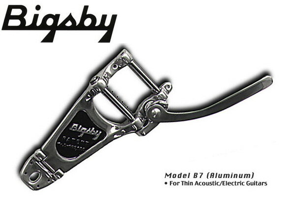 Bigsby Vibrato Tailpiece B7 Polished Aluminum ビグスビー ビブラート・テイルピース アーム【送料無料】