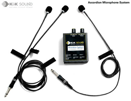 K&K Sound Accordion Microphone System《アコーディオン…...:k-gakki:10084065