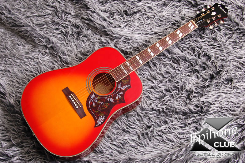 Epiphone Hummingbird (Heritage Cherry Sunburst)【アコギセット付】【送料無料】