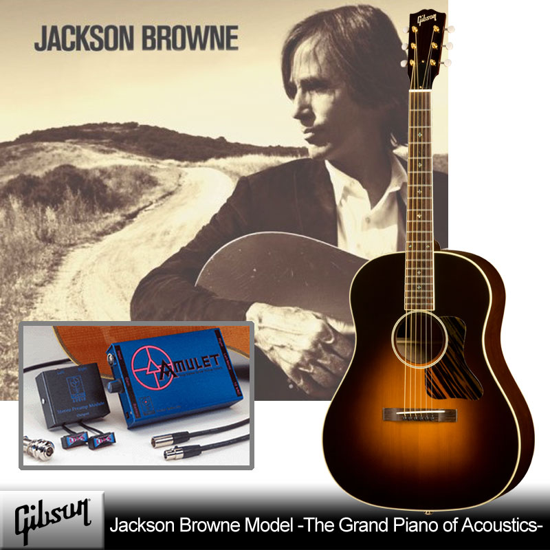 Gibson Jackson Browne Model 【ピックアップ搭載エレアコタイプ】【送料無料】【ご予約受付中】