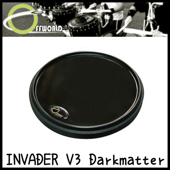 OFFWORLD Percussion INVADER V3 Darkmatter 練習用 ドラムパッド【送料無料】【sntb-u】 OFFWORLD Percussion INVADER V3 Darkmatter 練習用 ドラムパッド【送料無料】【sntb-u】