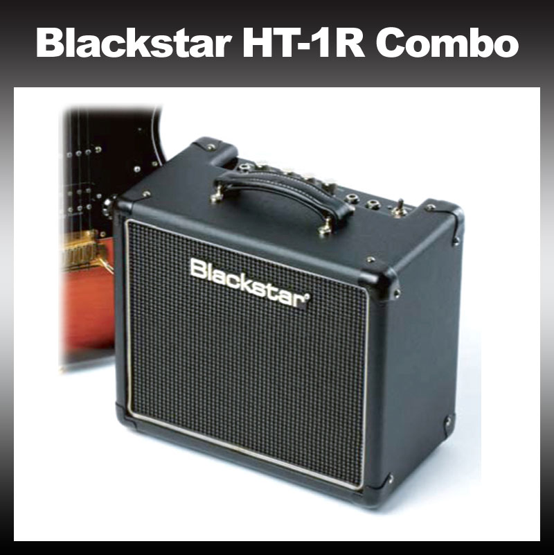 コンパクトな1W、デジタルリバーブ装備のオールチューブ・アンプBlackstar HT-1R Combo 【送料無料】