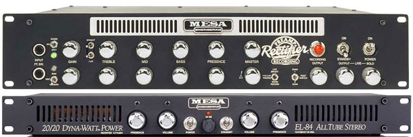 Mesa Boogie Recto Recording Preamp+20/20 Power Amp【プリアンプ+パワーアンプセット!!】 