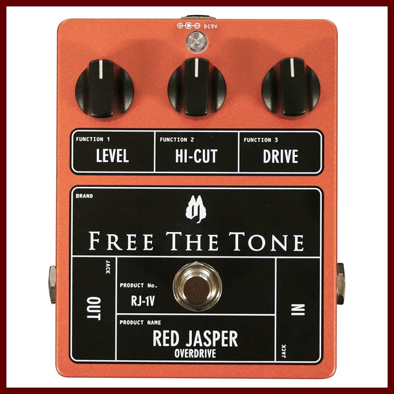 Free The Tone RJ-1V Red Jasper Overdrive 《エフェ…...:k-gakki:10072817
