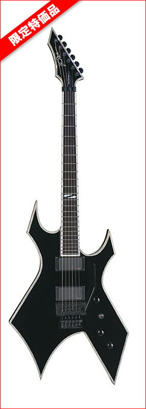 B.C.Rich NJ Deluxe Warlock NJDLXWO 【エレキセット付き】【今ならロゴシールプレゼント】【数量限定特価品】【送料無料】