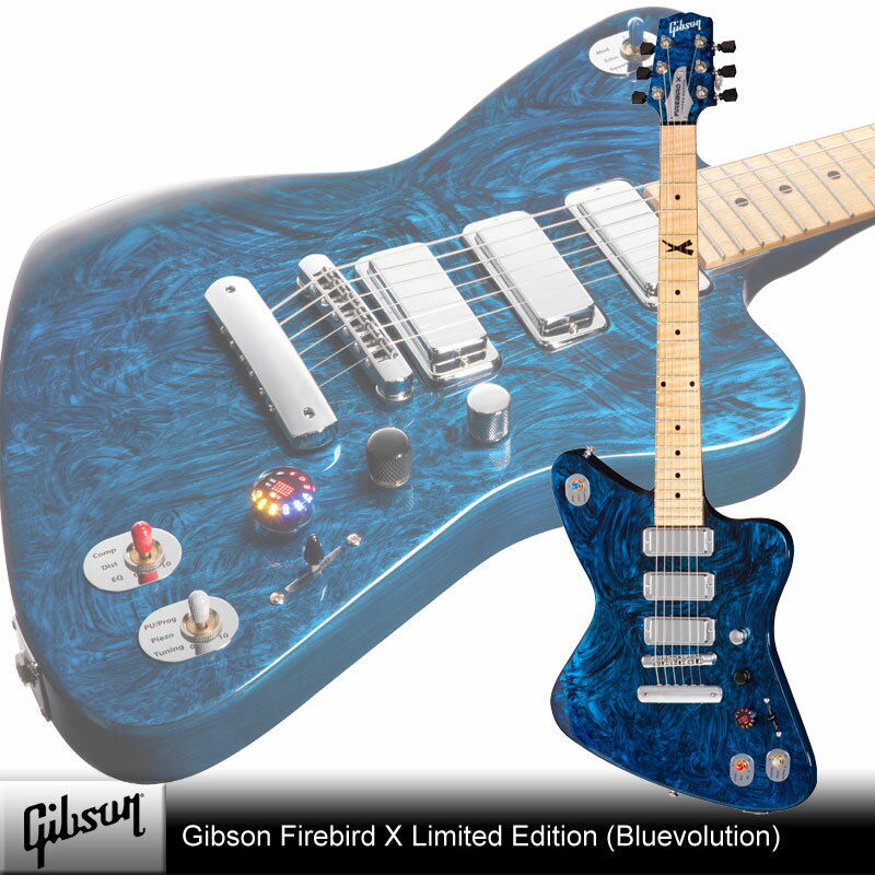 Gibson Firebird X Limited Edition (Bluevolution)【エレキセット付】【送料無料】