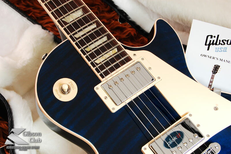Gibson Les Paul Standard Traditional Premium Finish (Chicago Blue)【スタンドセット付】【送料無料】【次回入荷予約受付中】美しすぎる限定カラー、シカゴブルー!!