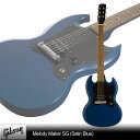 Gibson Melody Maker SG (Satin Blue)【スタンドセット付】【送料無料】