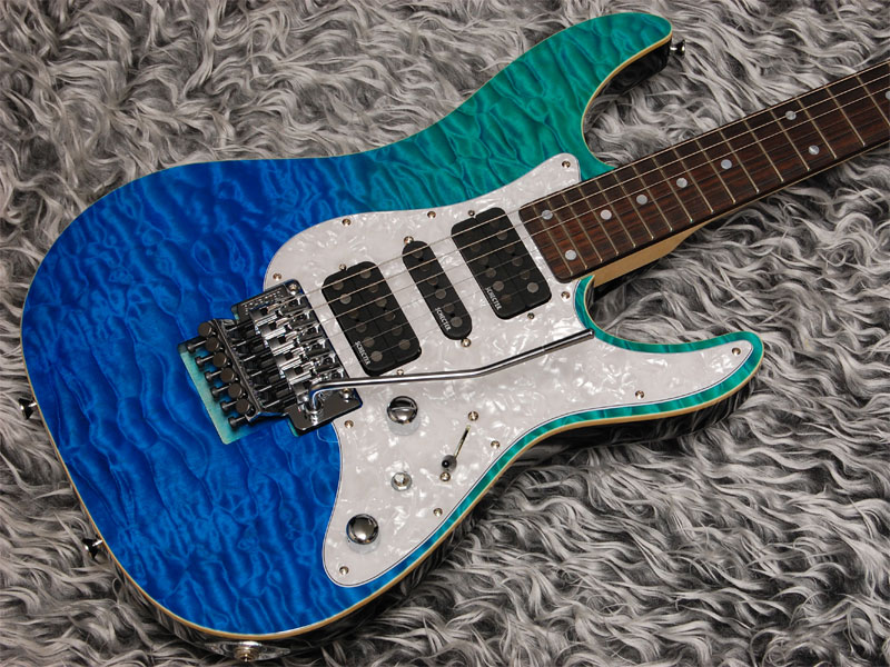 Schecter SD-2-24-ラッカー/スペシャルグラデーション(ローズウッド/BALB)【スタンドセット付き】【SN:20】【今ならダブルギグバック&ロゴシールプレゼント】 