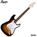 Squier Bullet with Tremolo Stratocaster HSS (BSB)【エレキセット付】【送料無料】