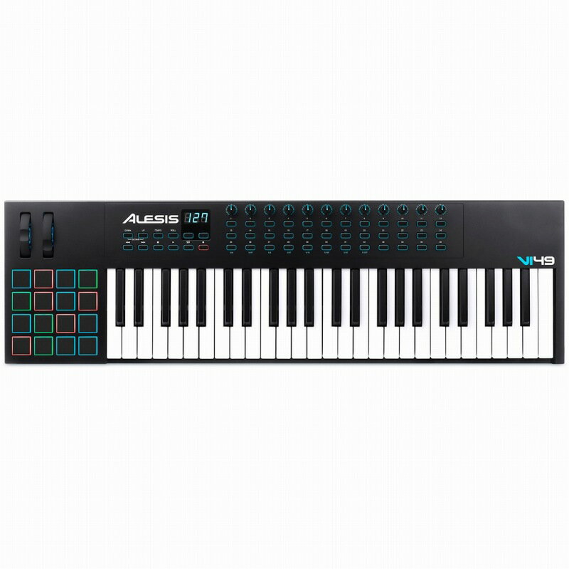 Alesis VI49 Advanced 49-Key USB/MIDI Keyboard…...:k-gakki:10086574