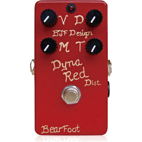 BearFoot Guitar Effects Dyna Red Dist. 4ノブ《エフ…...:k-gakki:10087045