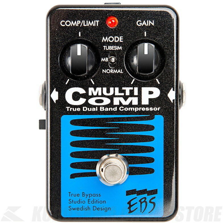 EBS MultiComp Studio Edition【数量限定特価】【送料無料】《ベース用エフェクター/コンプレッサー》 EBS MultiComp Studio Edition【数量限定特価】【送料無料】《ベース用エフェクター/コンプレッサー》