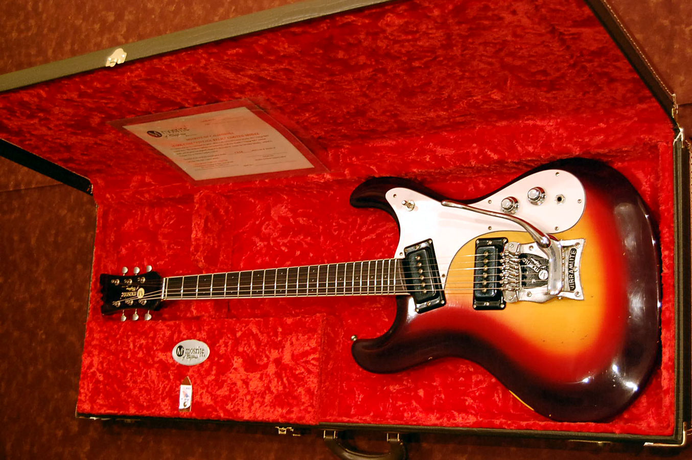 Mosrite MARK-I 1965 "Vintage Relic" Limited Model(SB)【スタンドセット付】【期間限定WEB特価!!】 