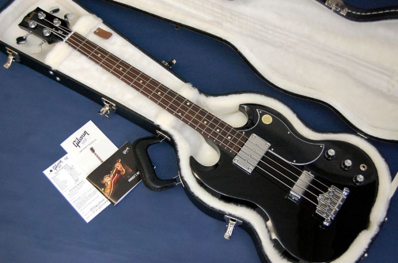 Gibson SG Reissue Bass (Ebony)【ベースセット付】【送料無料】【次回入荷予約受付中】