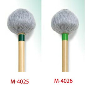 PLAYWOOD Keyboard Mallet M-4025/M-4026 　マリンバマレット(1ペア)