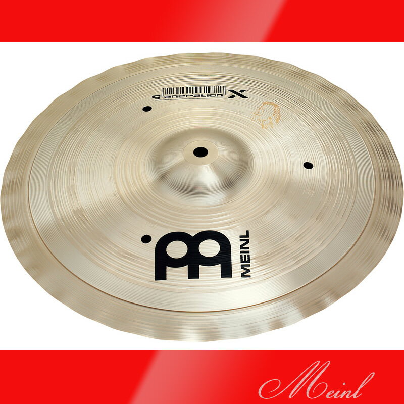 MEINL マイネル generation X Trash Hat Cymbal 12"/14" [GX-12/14TH] エフェクトハイハット