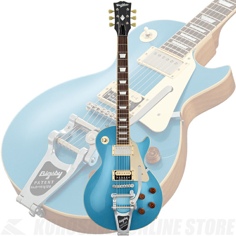 Woodstics Guitars WS-LP-STD/B (Pelham Blue) -Ken Yokoyama Produced Model- 【送料無料】(ご予約受付中)