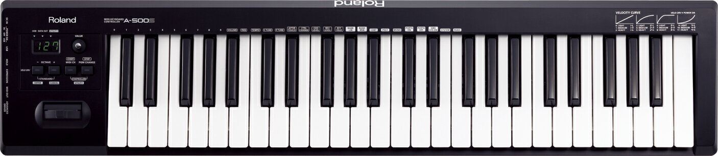 Ճ^b`ǋVv݌vMIDIL[{[hERg[[Roland "MIDI Keyboard Controller" A-500S-R y..